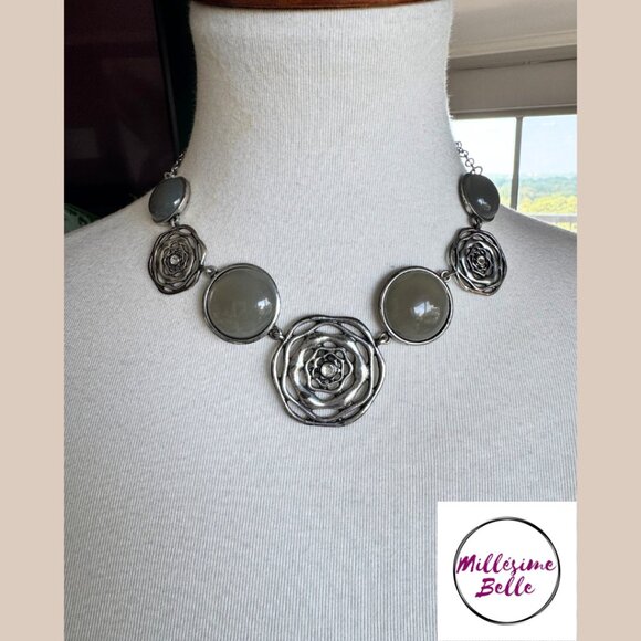 Statement Circle Necklace - Picture 1 of 3